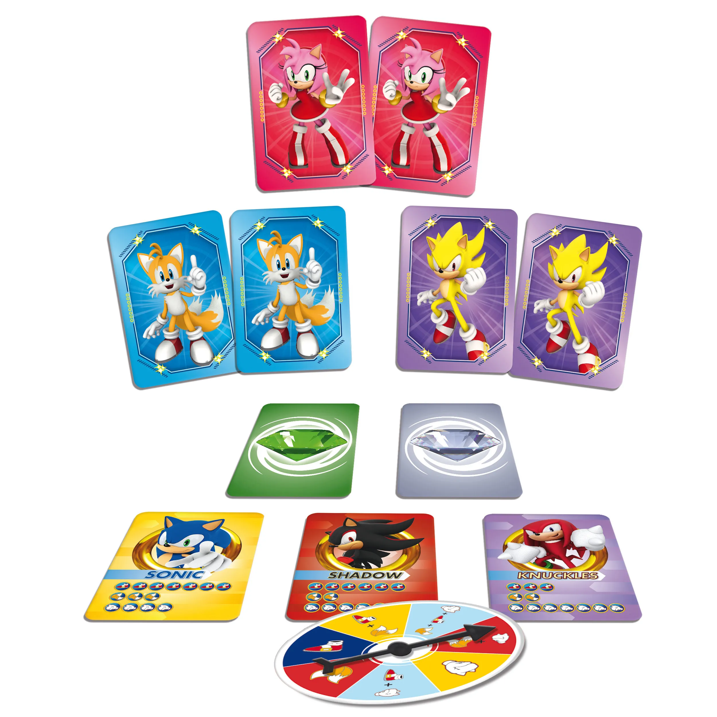 Lisciani 104536 - Sonic Kartenspiel-Collection im Rucksack