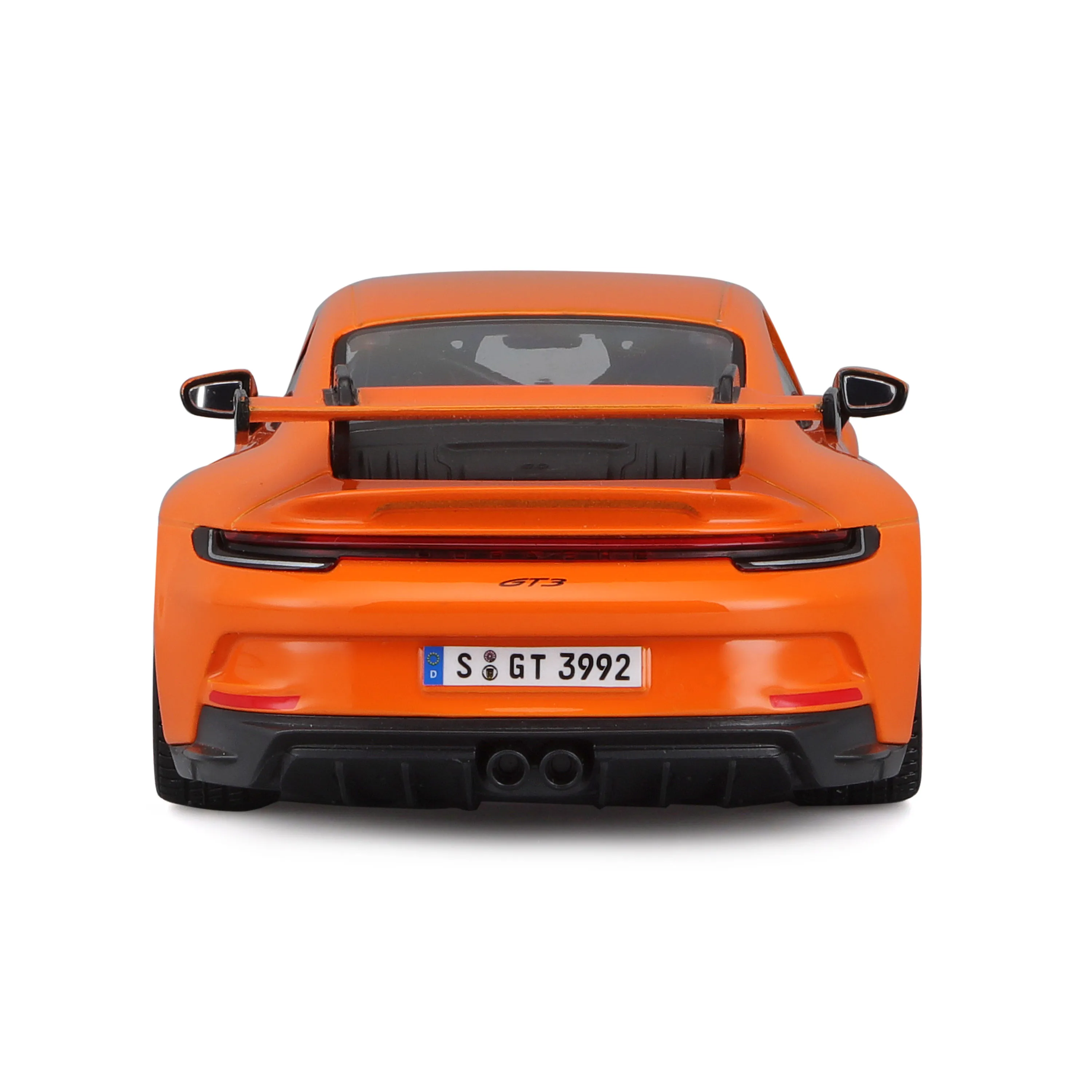 Bburago 18-21104 - Modellauto - Porsche 911 GT3 '21 (orange, Maßstab 1:24)