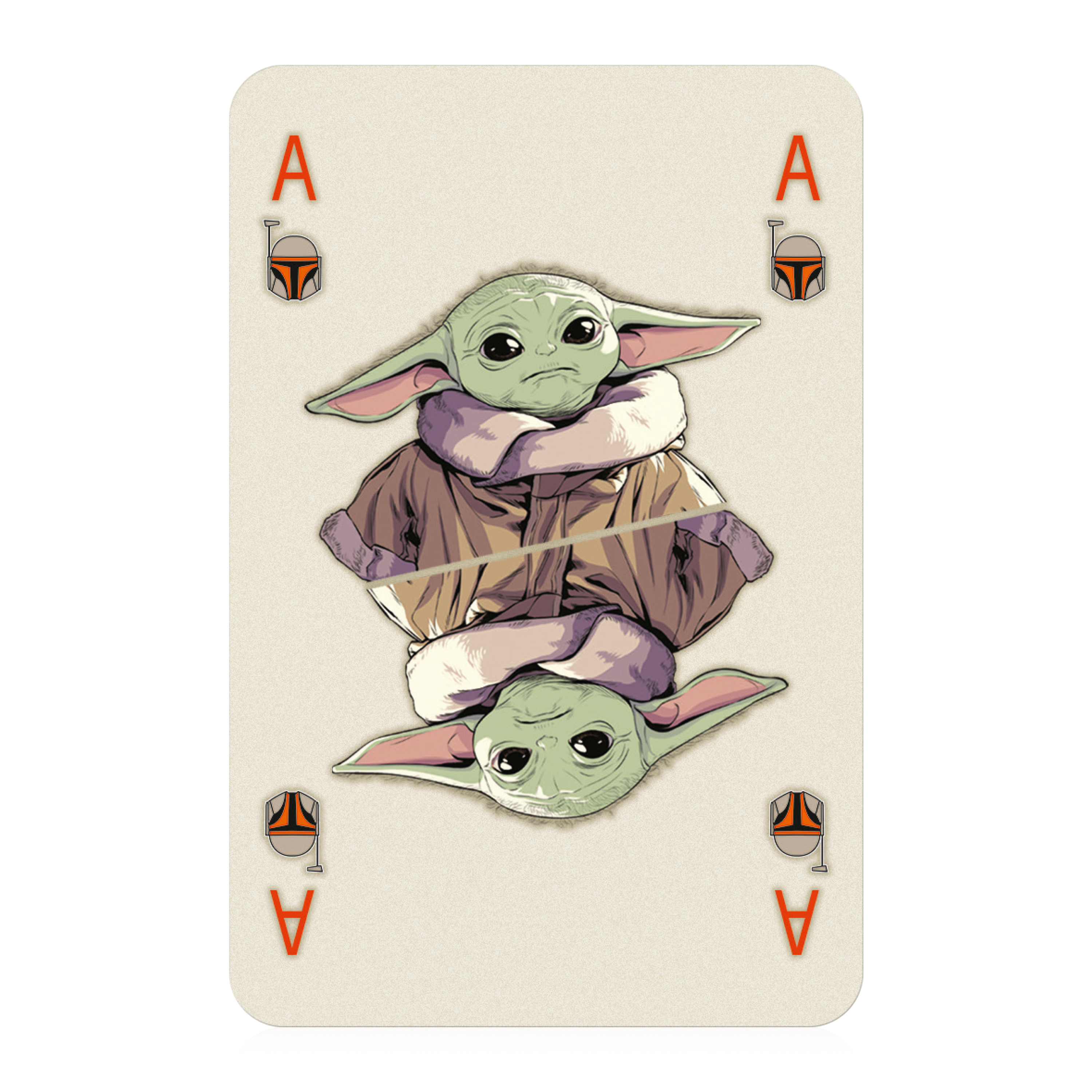 Winning Moves Number 1-  Spielkarten - Mandalorian »Baby Yoda«