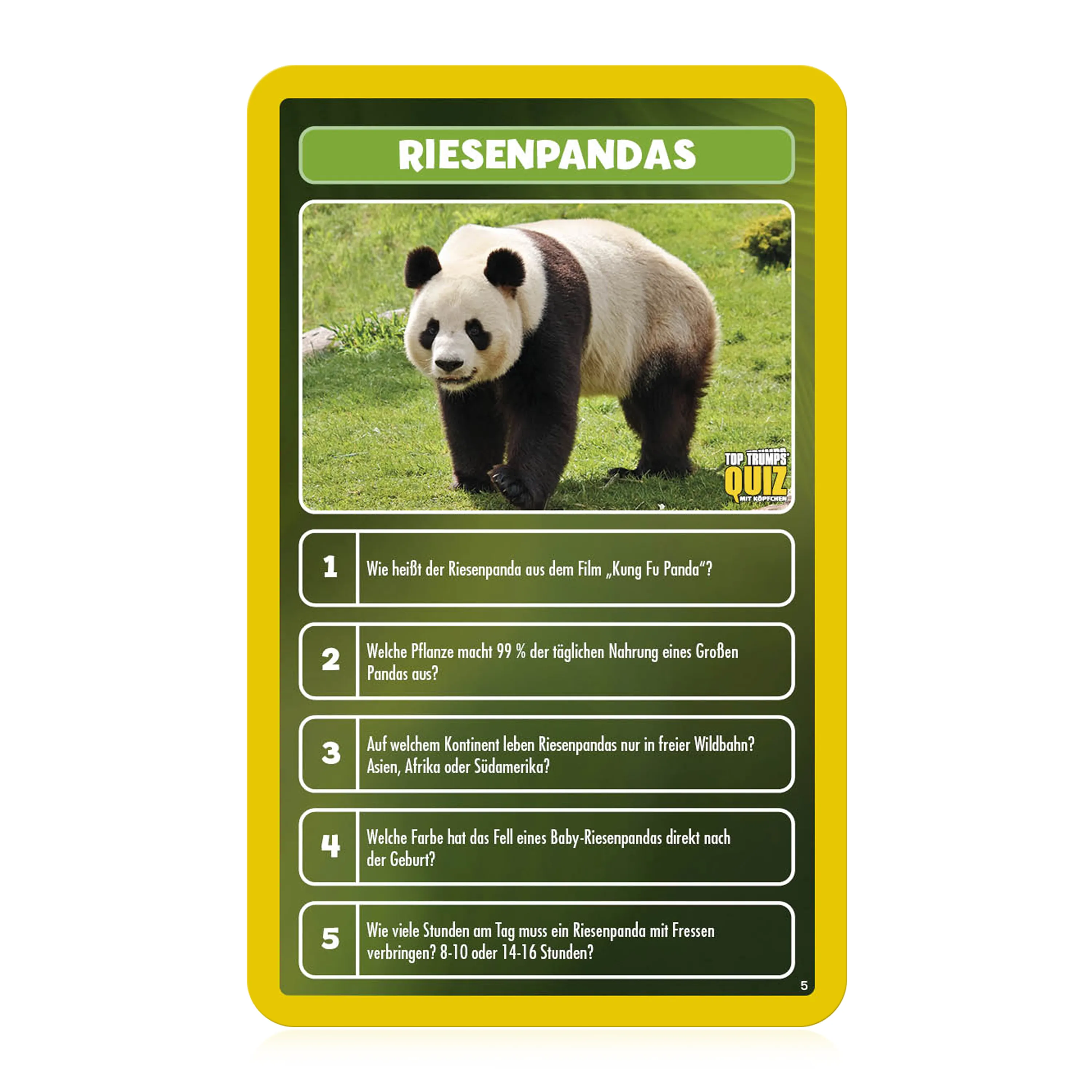 Top Trumps Quiz - Welt der Tiere