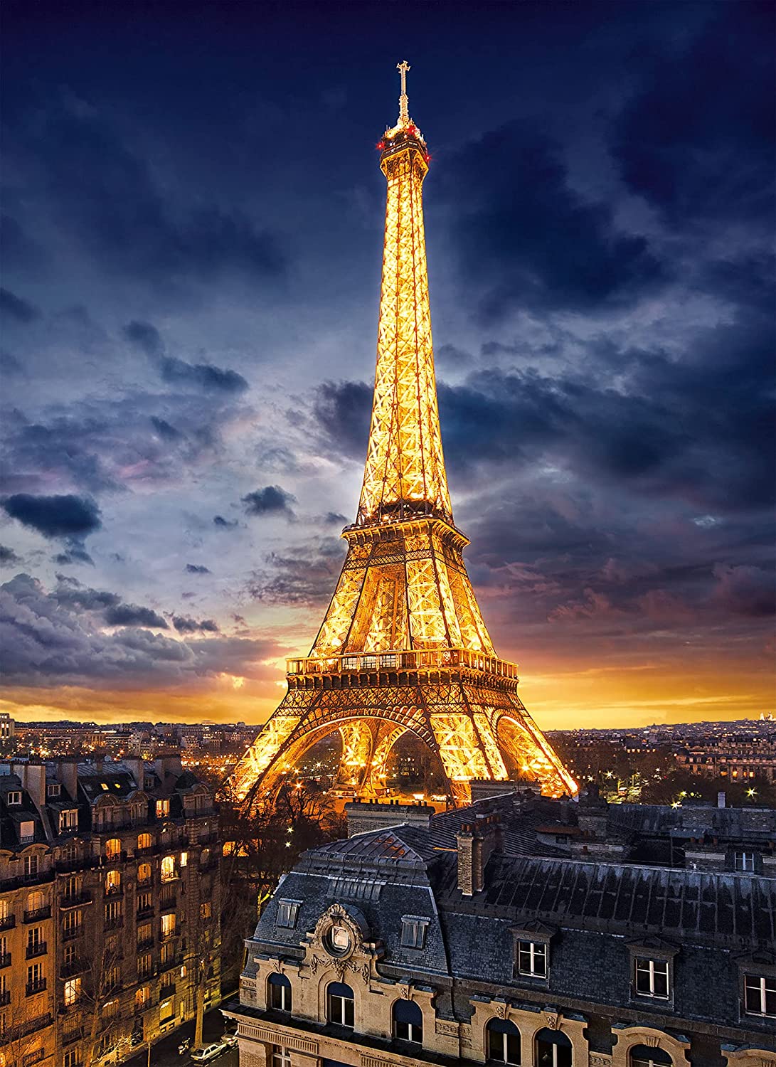 Clementoni Puzzle 39514 - Eiffelturm (1000 Teile)