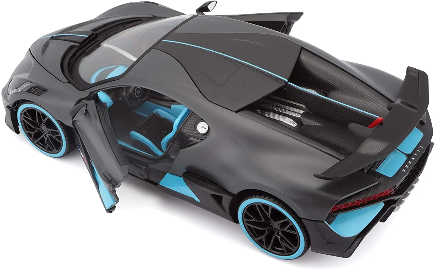 Maisto 31526 - Modellauto - Bugatti Divo (dunkelgrau, Maßstab 1:24)