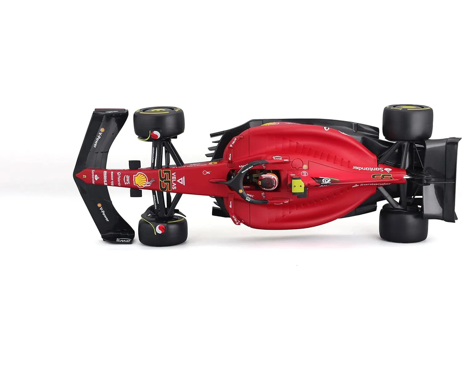Bburago 18-16812S - Modellauto - F1 Ferrari SF-23, 2023 Sainz (Maßstab 1:18)
