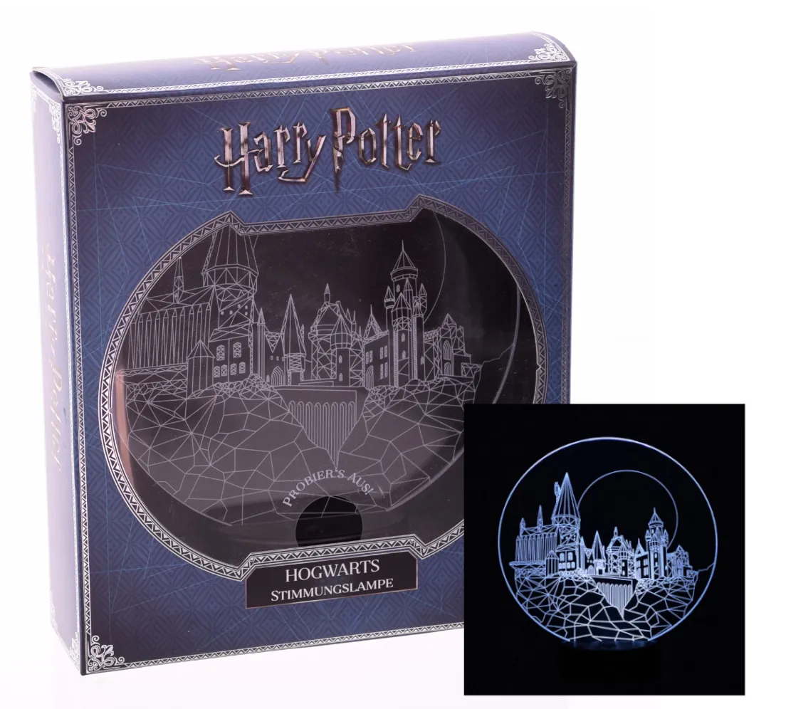 🏰 Harry Potter Hogwarts Lampe 24cm ⚡