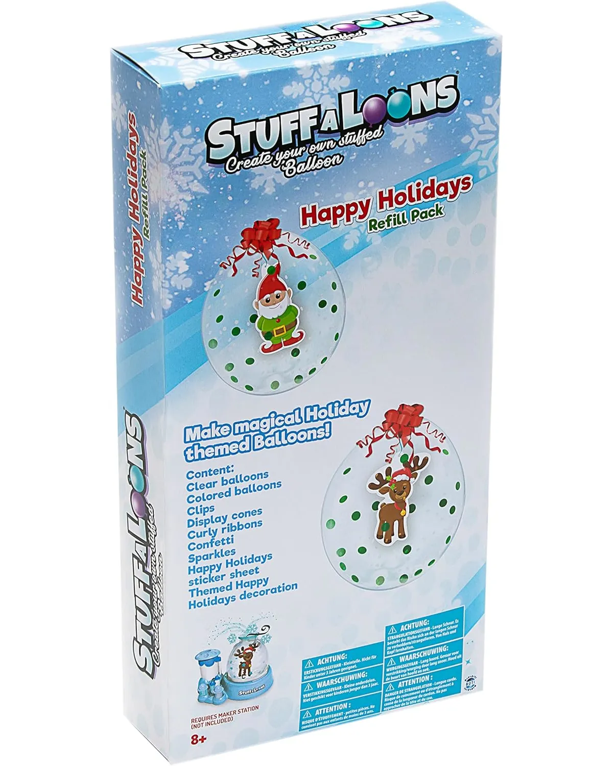 BOTI 37629 - STUFFALOONS - Happy Holiday Refill Pack
