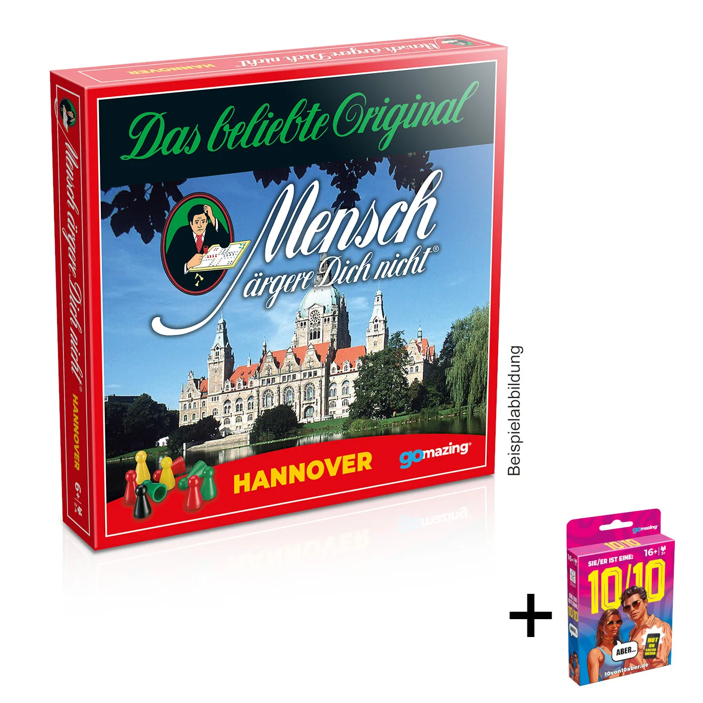 Mensch ärgere Dich nicht® - Hannover inkl. GRATISPRÄMIE 10von10