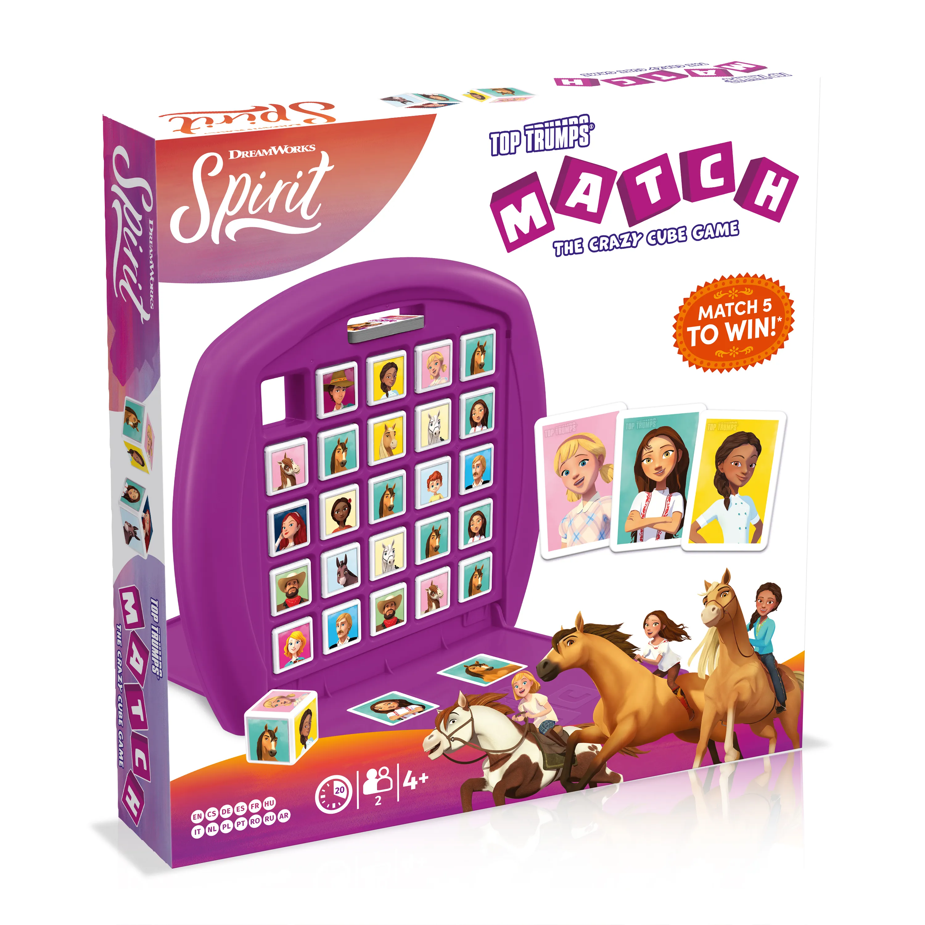 Top Trumps Match Spirit - Riding Free