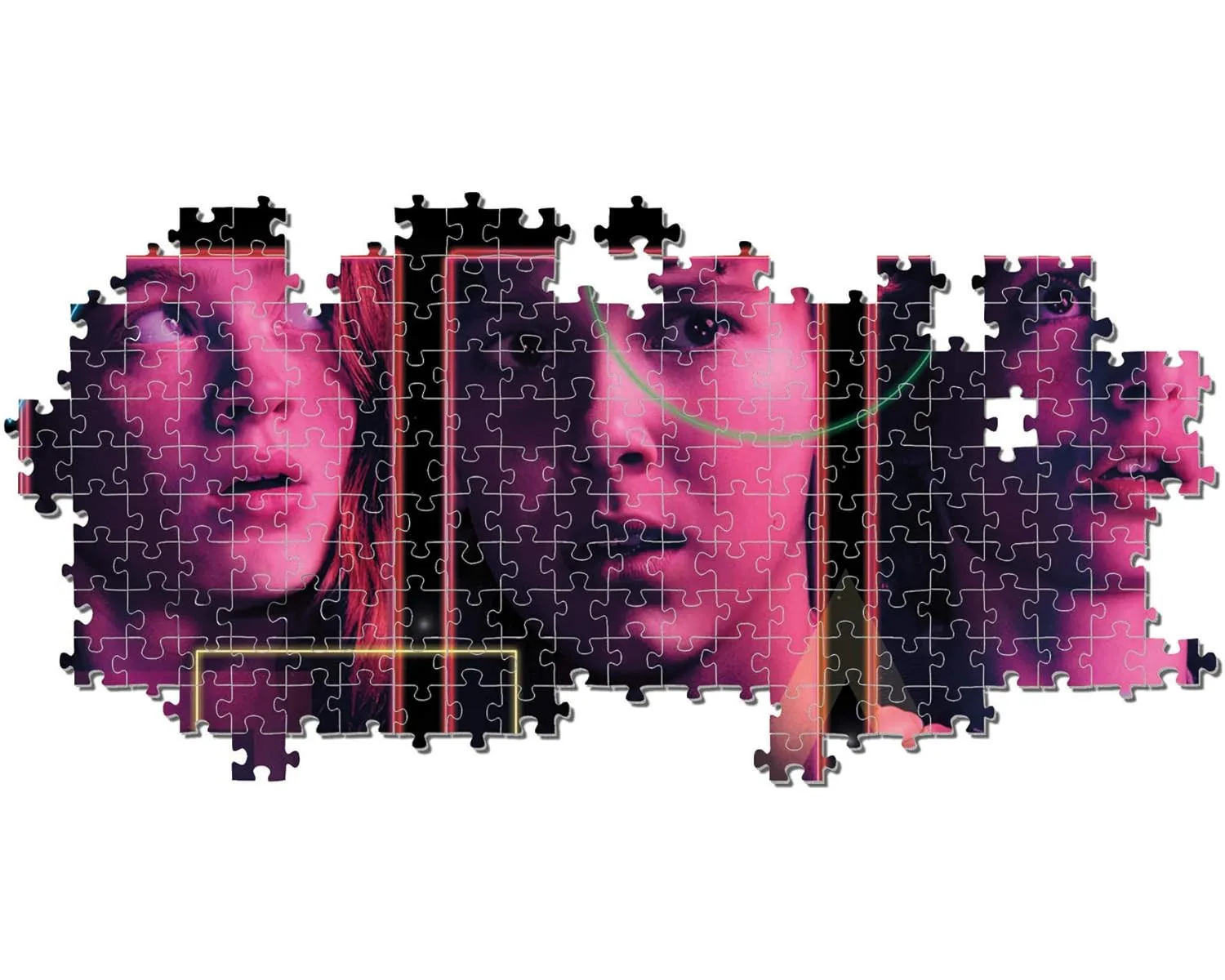 Clementoni 39548 - Panorama Puzzle - Stranger Things (1000 Teile)