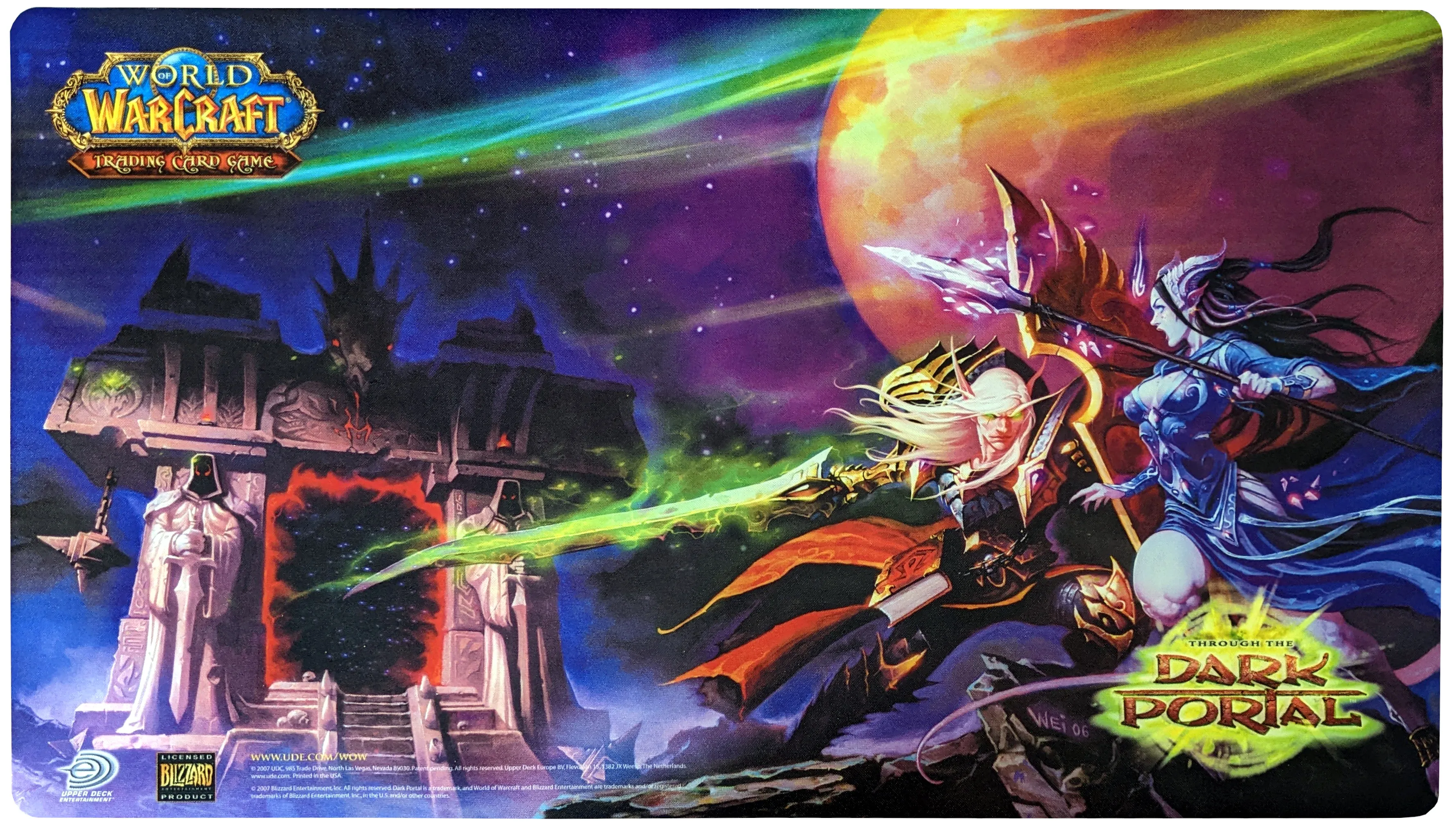 Upper Deck  - World of Warcraft Spielmatte - Dark Portal