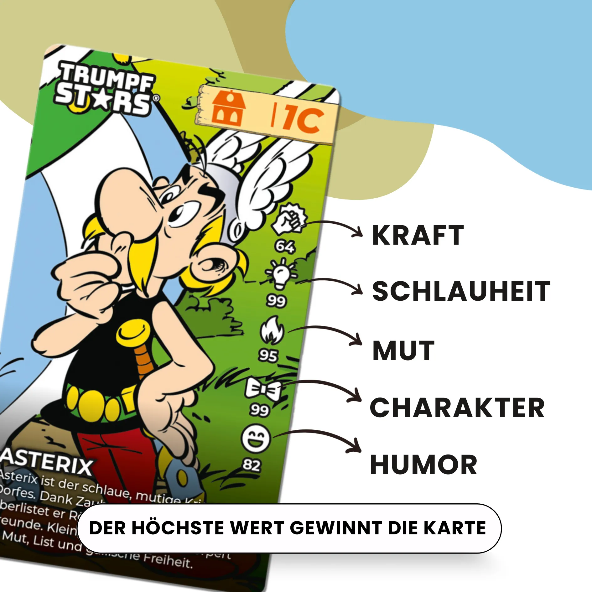 Trumpfstars - Asterix & Obelix (3 in 1)