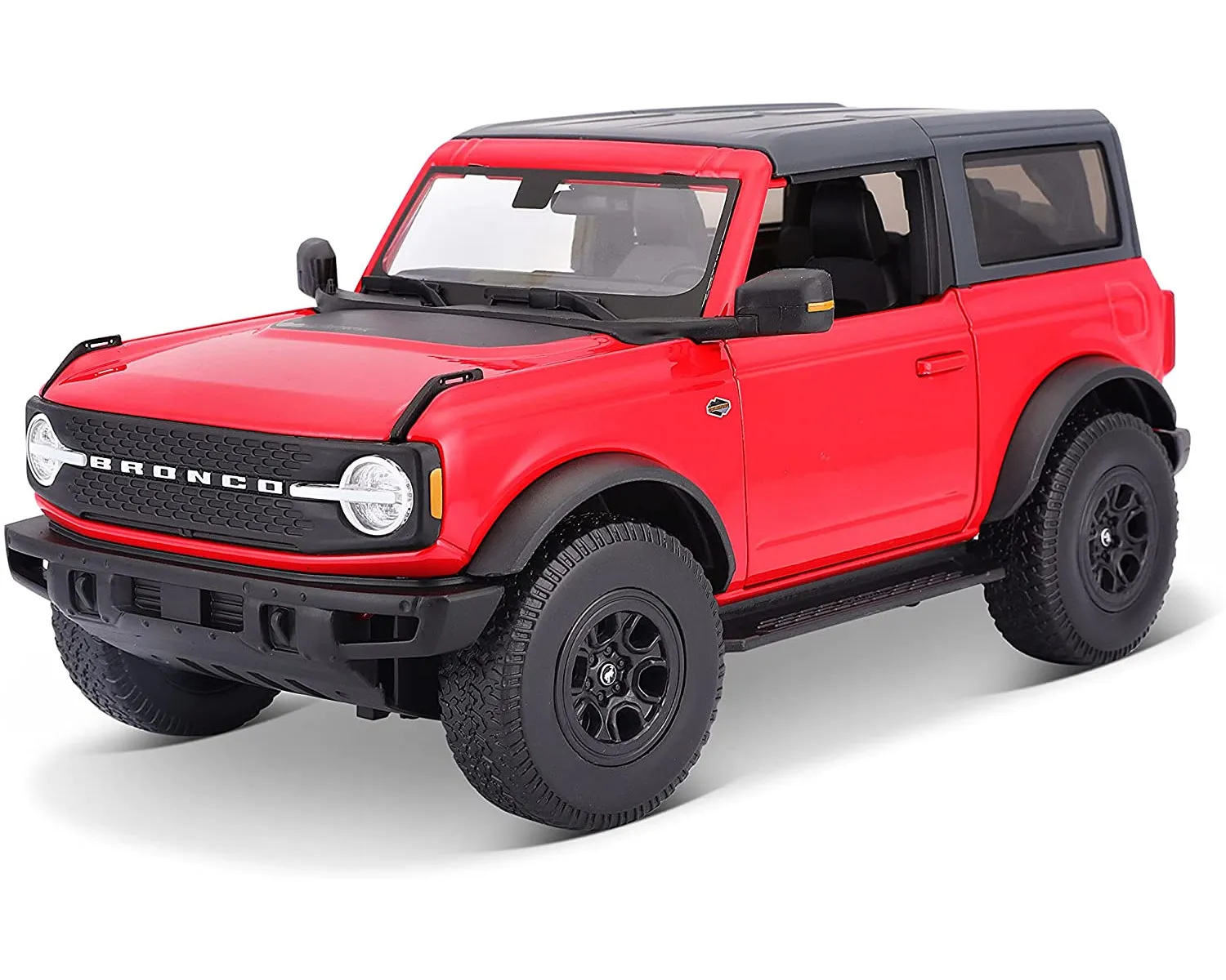 Maisto 31456 - Modellauto - Ford Bronco '21 Wildtrak (rot, Maßstab 1:18)