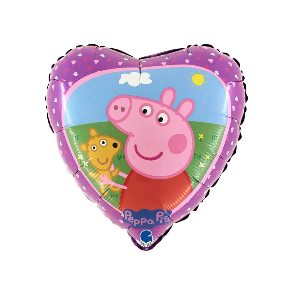 Folienballon - Peppa Wutz Herz