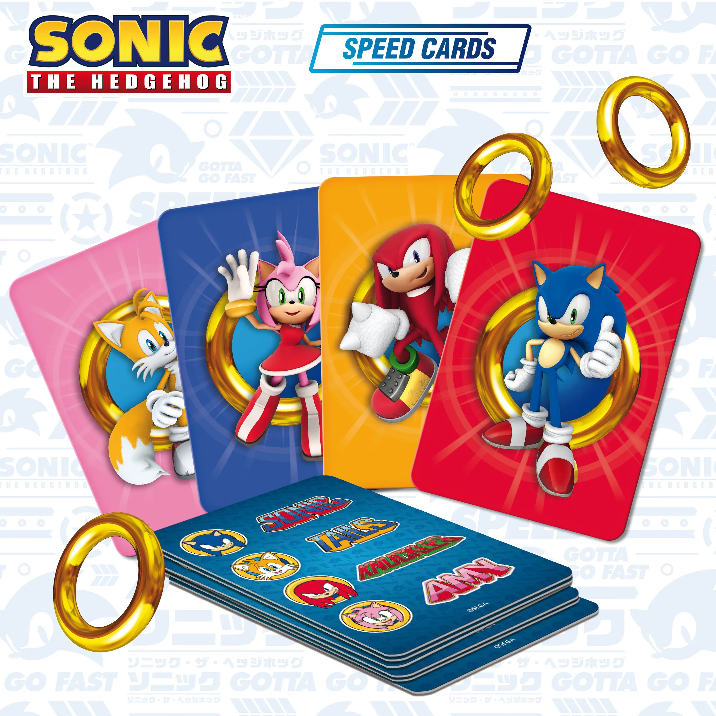 Lisciani 99269 - Kartenspiel - Sonic Speed Cards