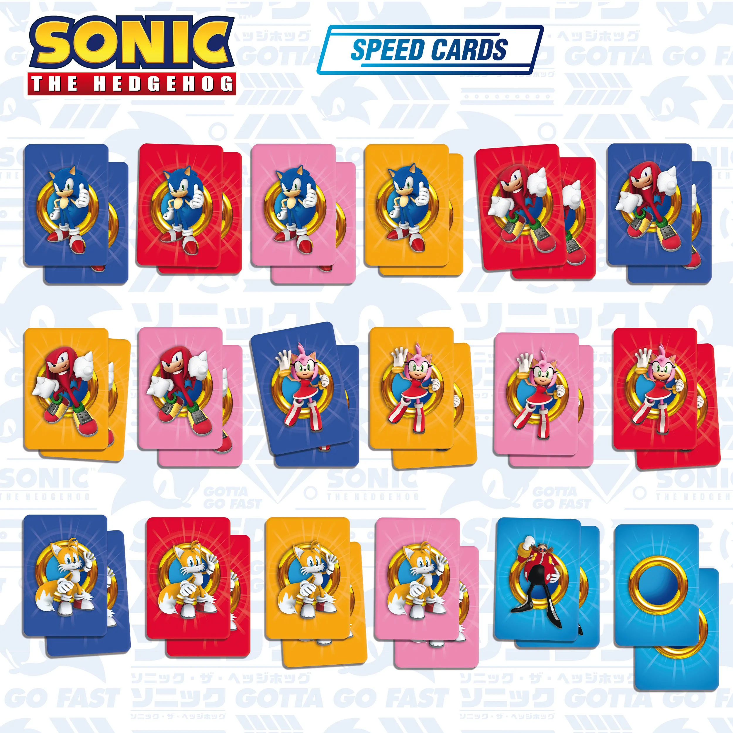 Lisciani 99269 - Kartenspiel - Sonic Speed Cards