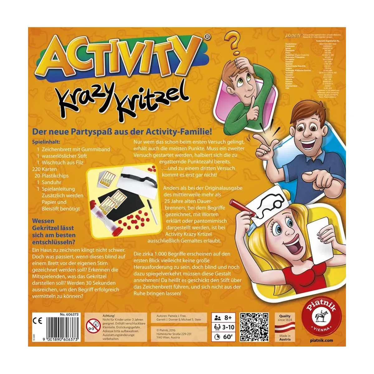 Piatnik 6063 - Activity - Krazy Kritzel