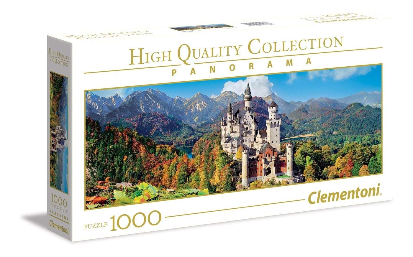 Clementoni - High Quality Collection Puzzle - Neuschwanstein !!! 1000 !!! Teile Panorama 