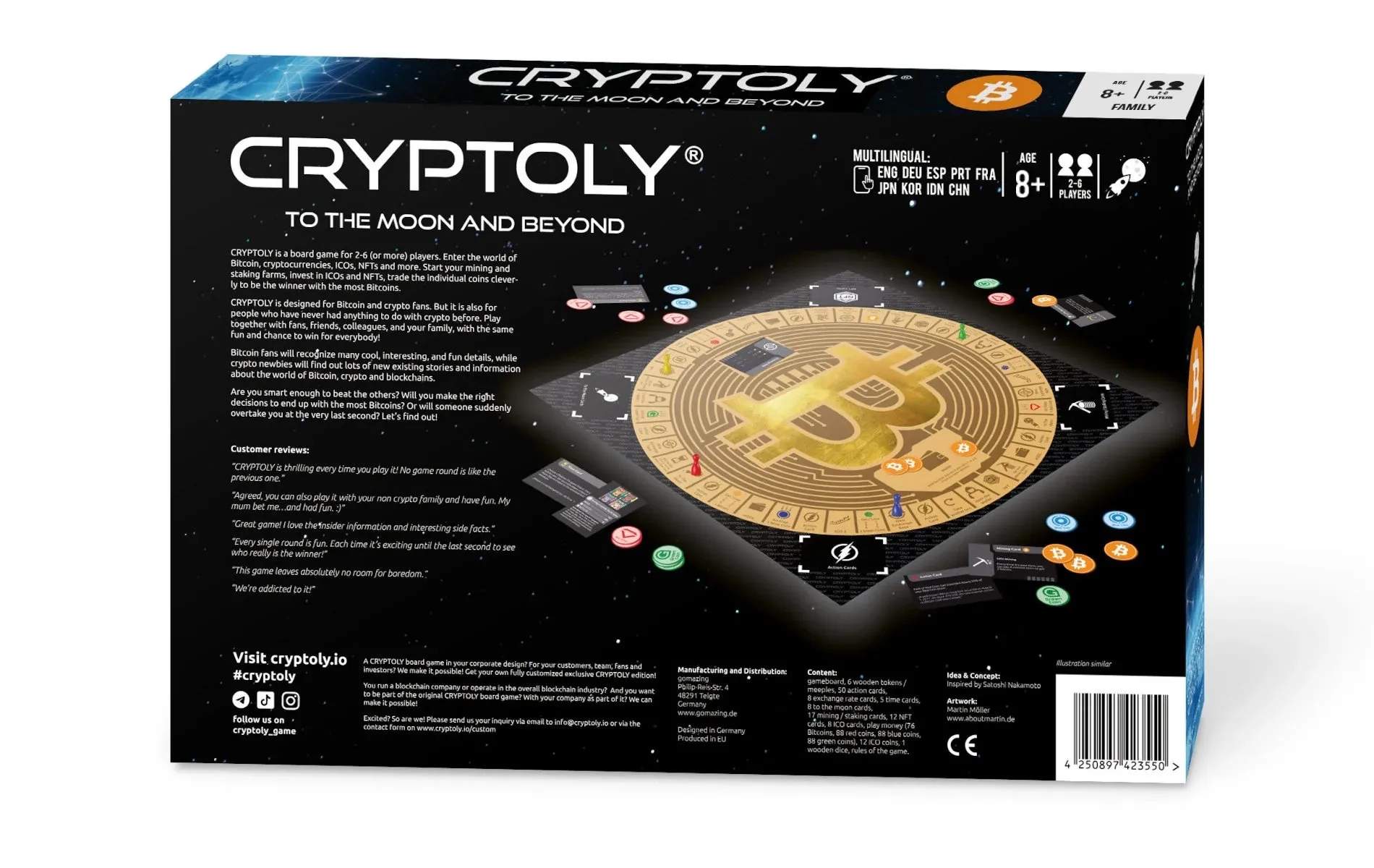 Brettspiel - Cryptoly (englisch)