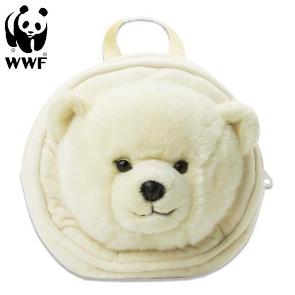Plüschrucksack Eisbär (Ø25cm)