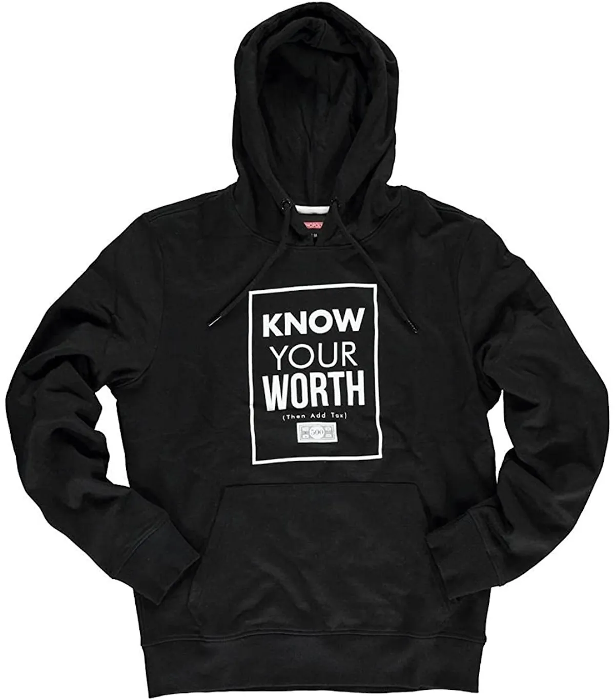 Difuzed - Hoodie Herren - Monopoly »Know Your Worth« (schwarz)