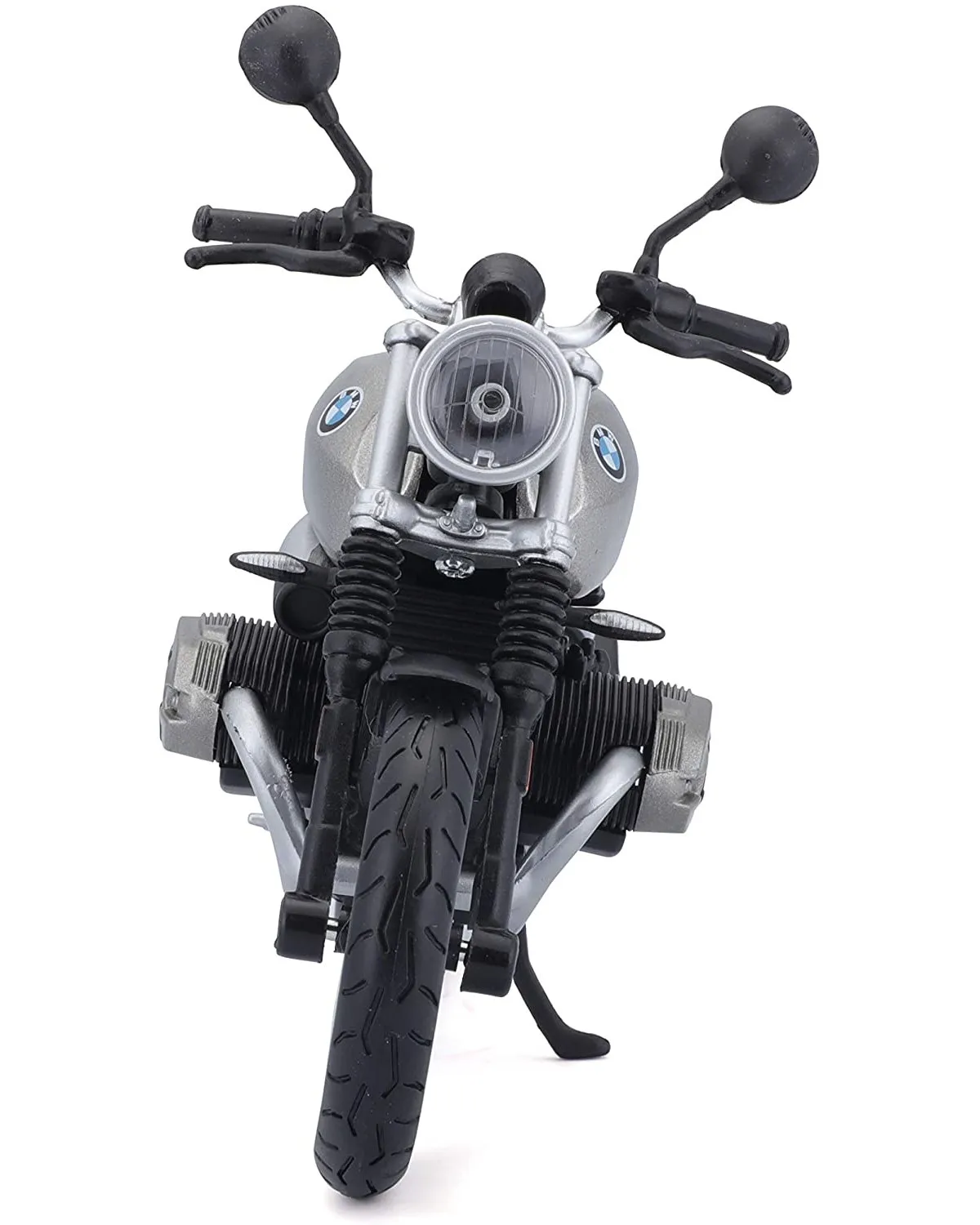 Maisto - Modellmotorrad - BMW R nineT Scrambler (grau, Maßstab 1:12)