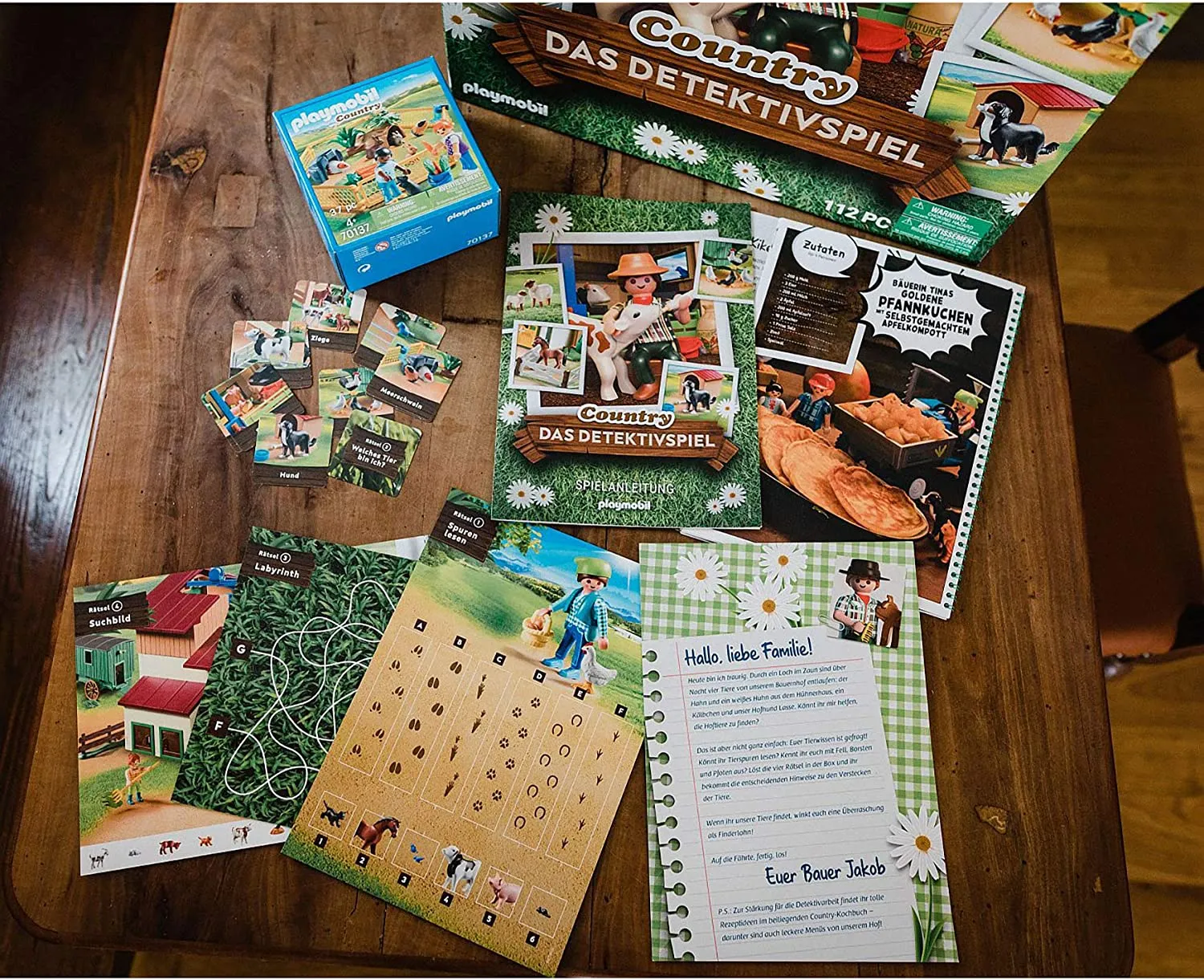 Playmobil 70763 - Country - Das Detektivspiel, Komplettpaket