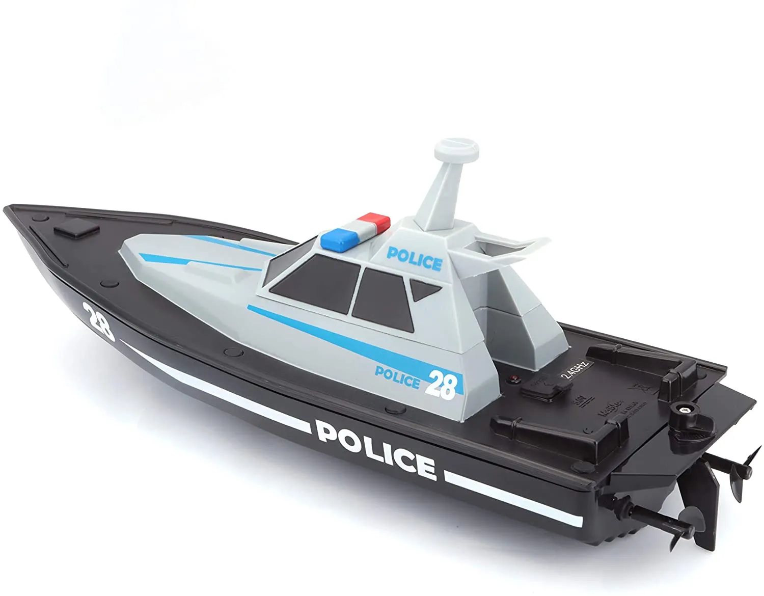 Maisto Tech 582196 - Ferngesteuertes Boot - High Speed Police Boat (34cm)