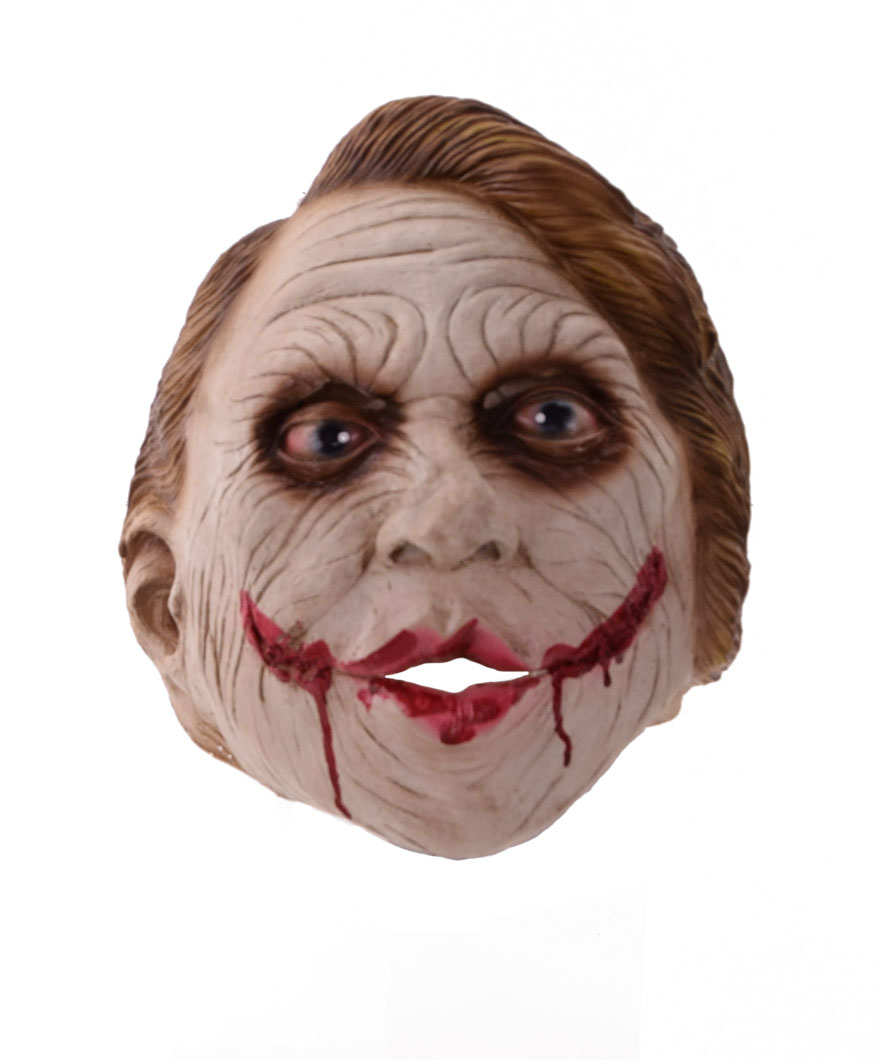 Halloween Maske - Blutmund und Augenringe  Halloween Maske - Blutmund und Augenringe