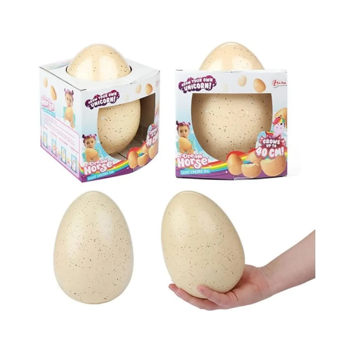 Toi-Toys - DREAM HORSE Schlüpf-Ei XXL -Einhorn