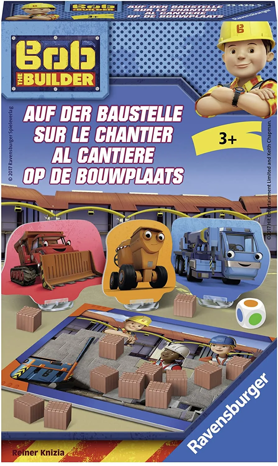 Baustellenspiel 2er Set: Das große Baustellenspiel + Bob der Baumeister: Auf der Baustelle