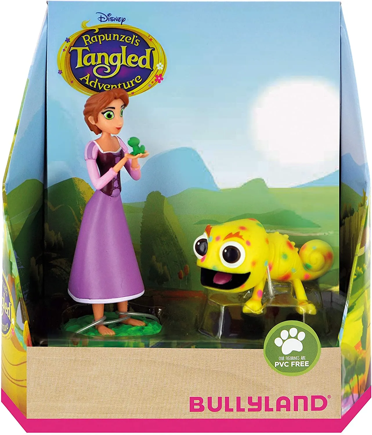 "Rapunzel - neu verföhnt" Figuren 7cm 4er Set (2x Rapunzel, 2x Pascal)