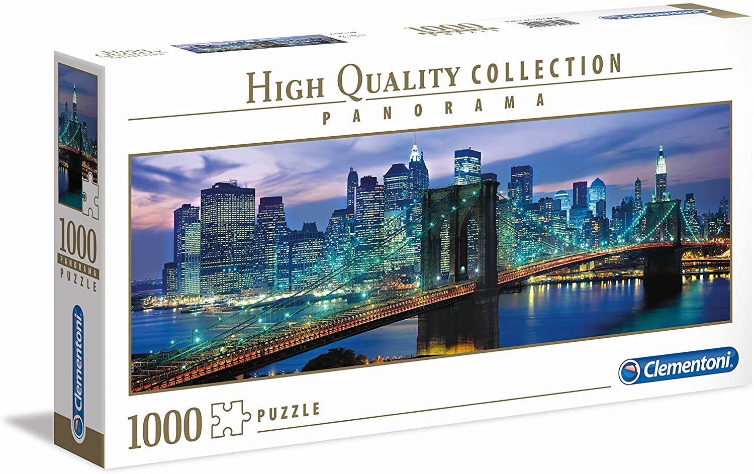 Clementoni 39434 New York, Panorama, 1000 Teile