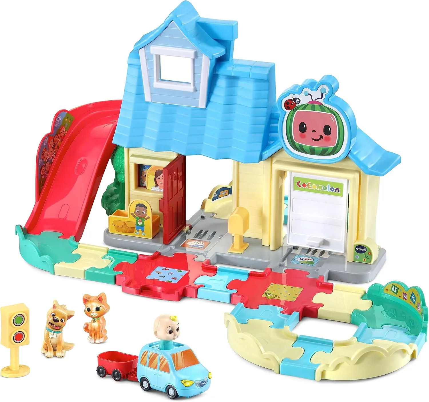 vtech 5579 - Cocomelon - JJs Spielhaus Schienenset