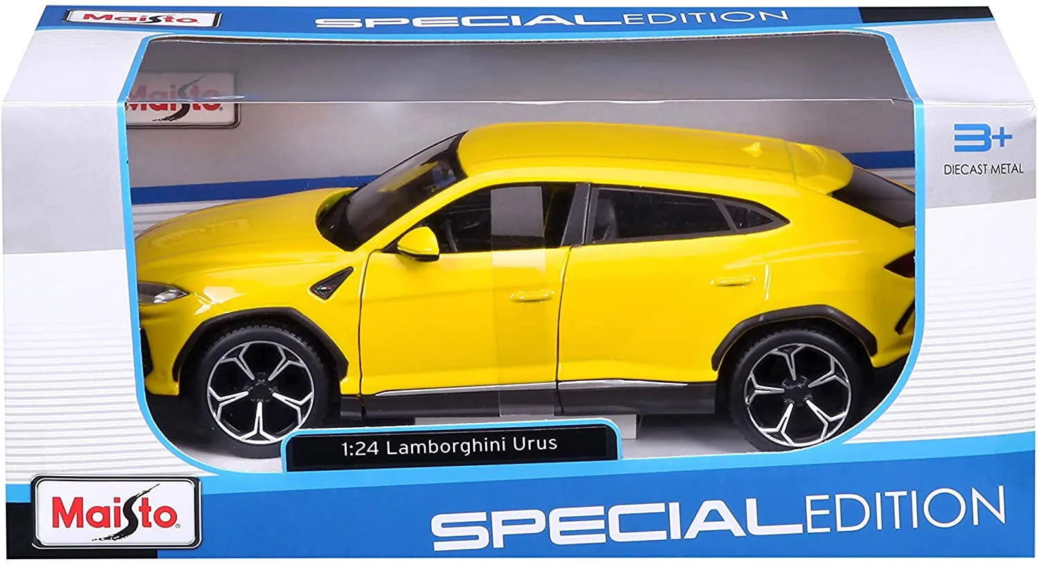 Maisto 31519 - Modellauto - Lamborghini Urus (gelb, Maßstab 1:24)