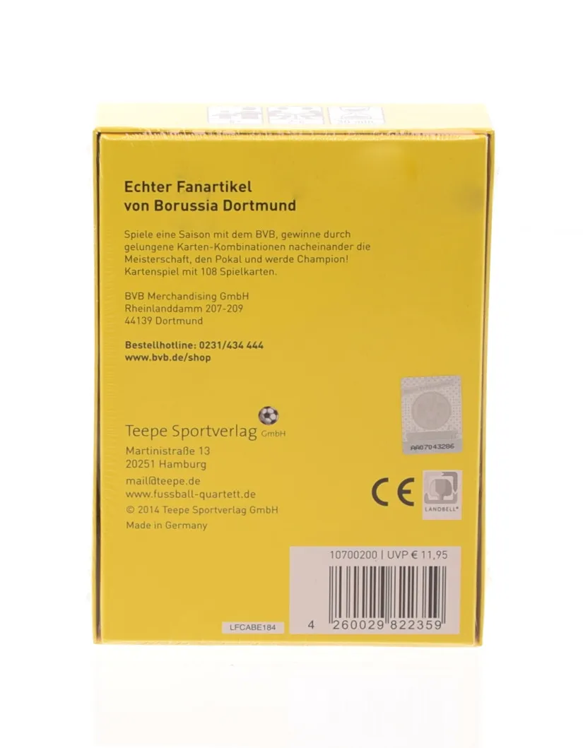 DS Direkt - BVB-Klapp-Bollerwagen + Kartenspiel »Eine Saison mit dem BVB«
