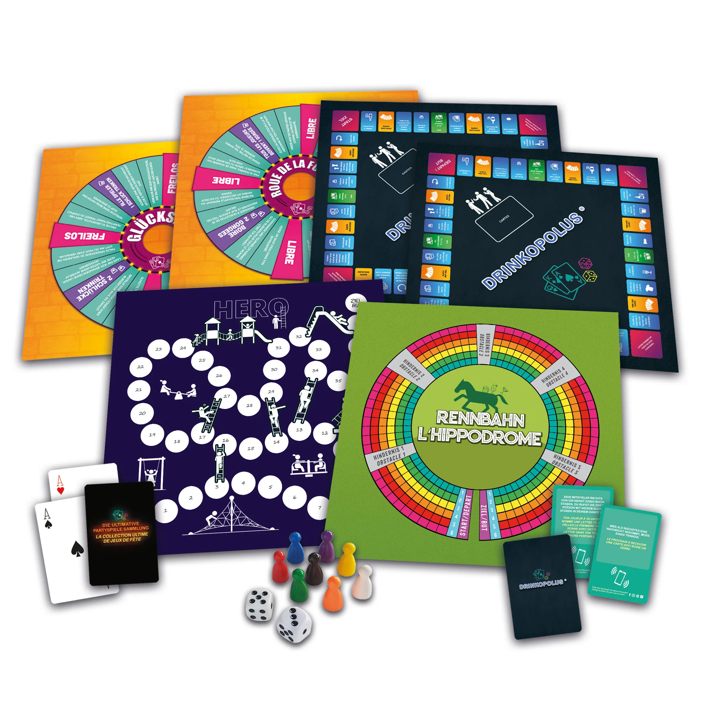 Die ultimative Partyspielesammlung - Top 33 Spiele (DE/ FRA)