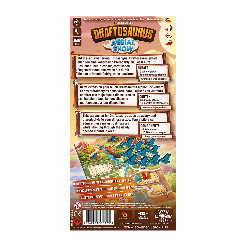 Board Game Box - Draftosaurus Aerial Show (Erweiterung)