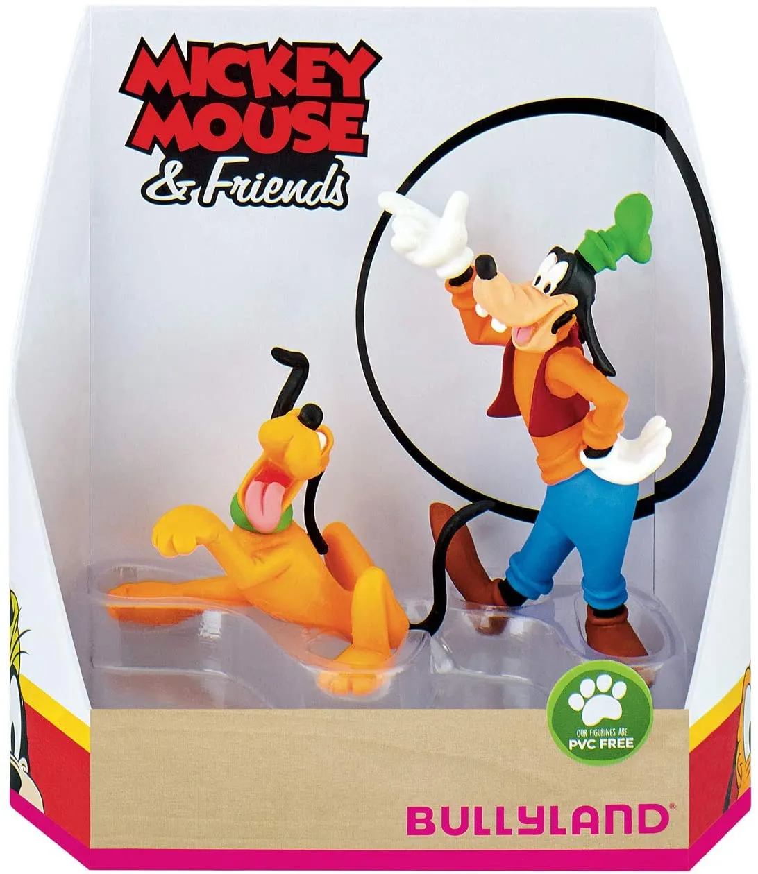 "Micky & Friends" Figuren 7cm 4er Set (Daisy, Donald, Goofy, Pluto)