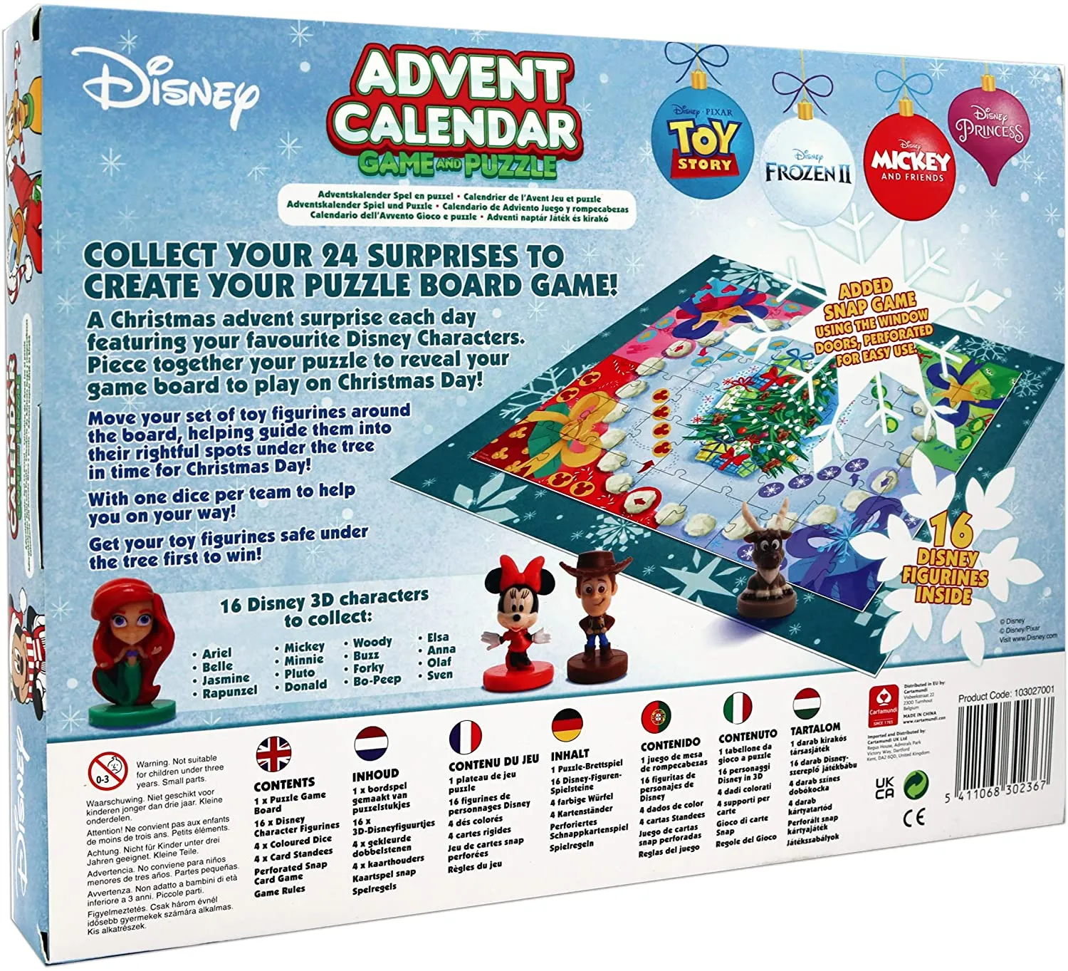 Disney - Adventskalender - Game & Puzzle