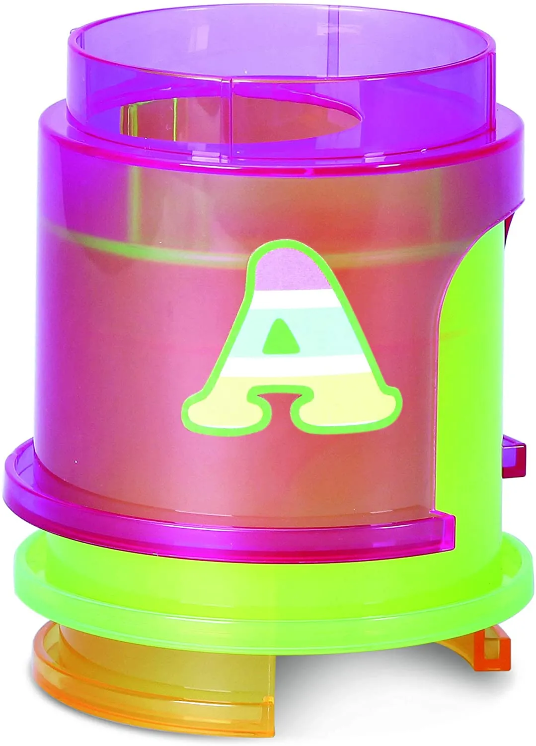 BB Junior 16-88605 - Spielset -  Stacking Crane 5-in1 inkl. Volvo Kipper (9cm)