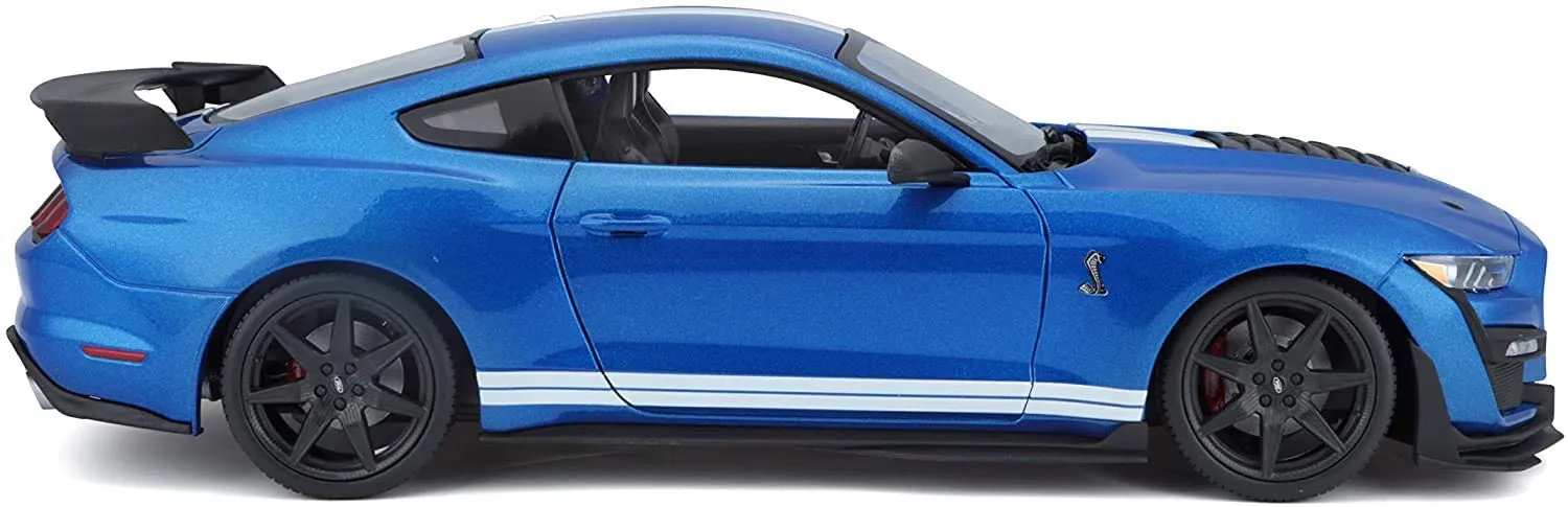 Maisto 31388 - Modellauto - Mustang Shelby GT500 '20 (blau, Maßstab 1:18)