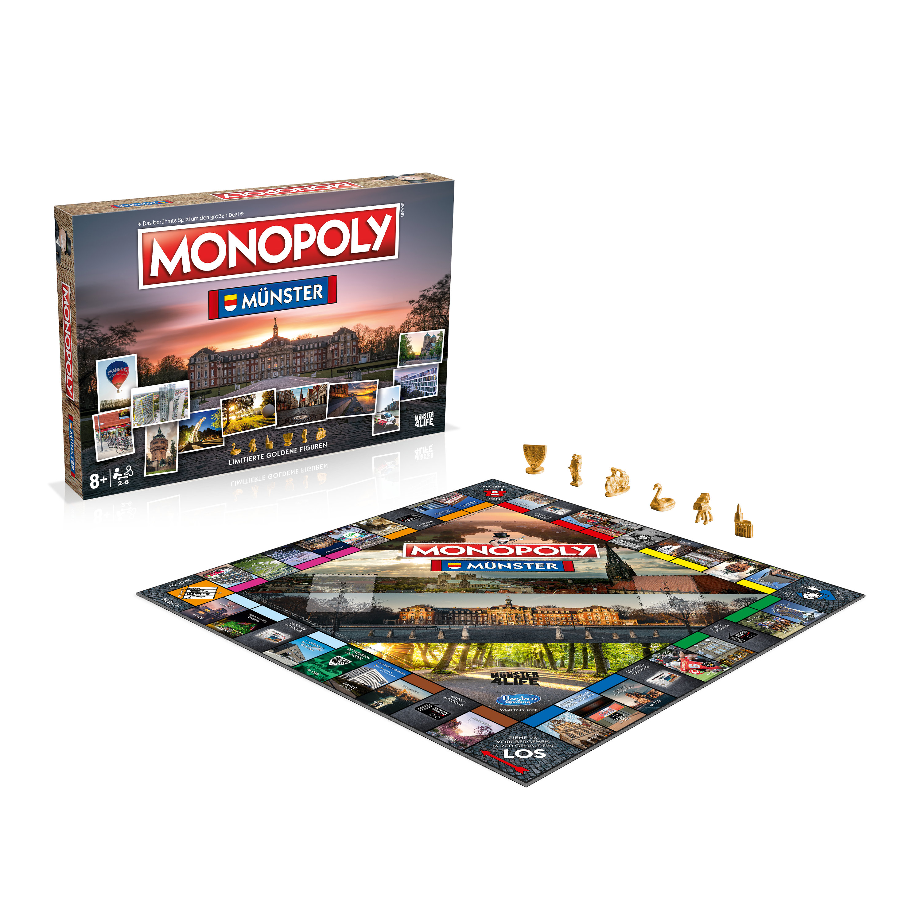 Monopoly Münster 2022 inkl. Top Trumps Quartettspiel 