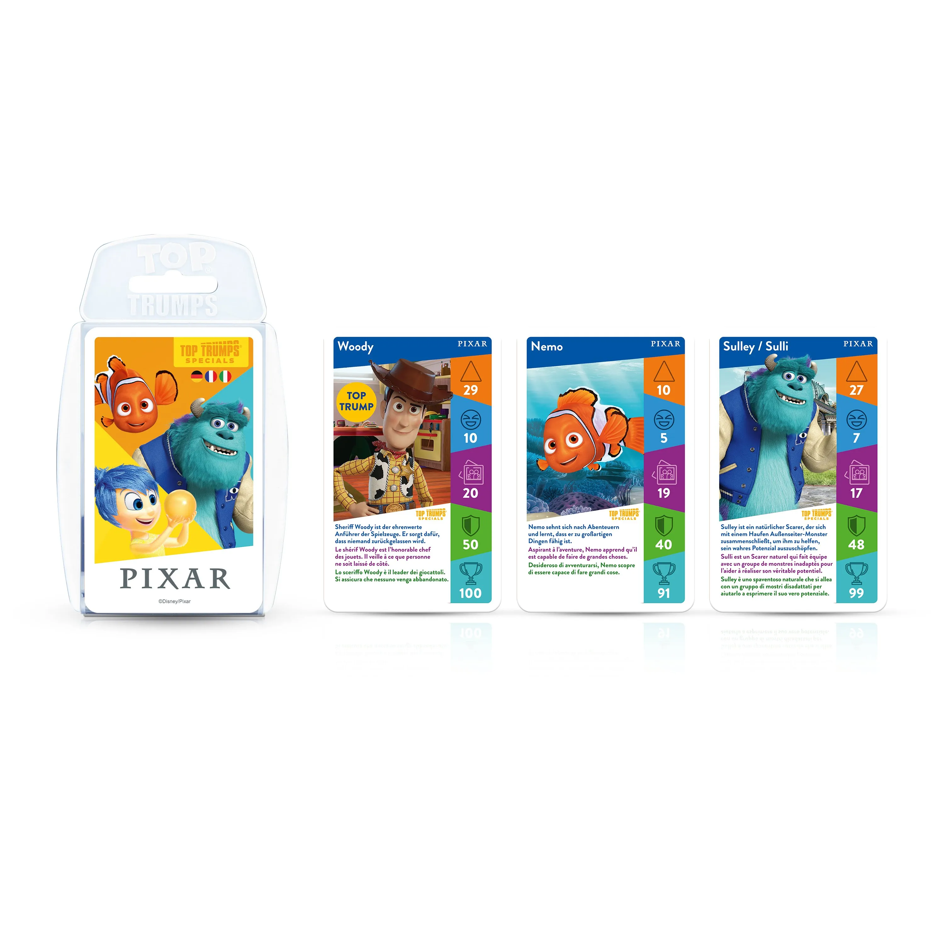 Top Trumps - Pixar (deutsch/französisch/italienisch) Top Trumps - Pixar (deutsch/französisch/italienisch)
