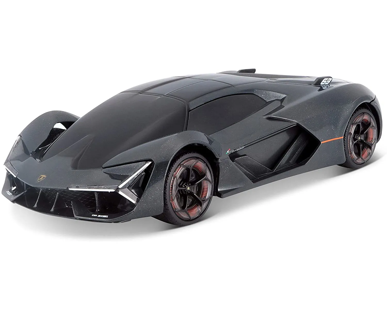 Maisto Tech 81525 - Ferngesteuertes Auto - Lamborghini Terzo Millennio (schwarz, Maßstab 1:24)