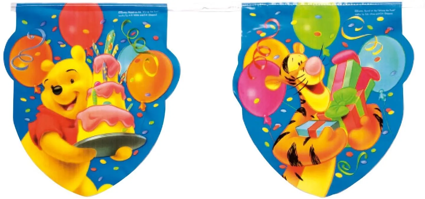 Procos - Winnie Puuh - Wimpelkette (3m)