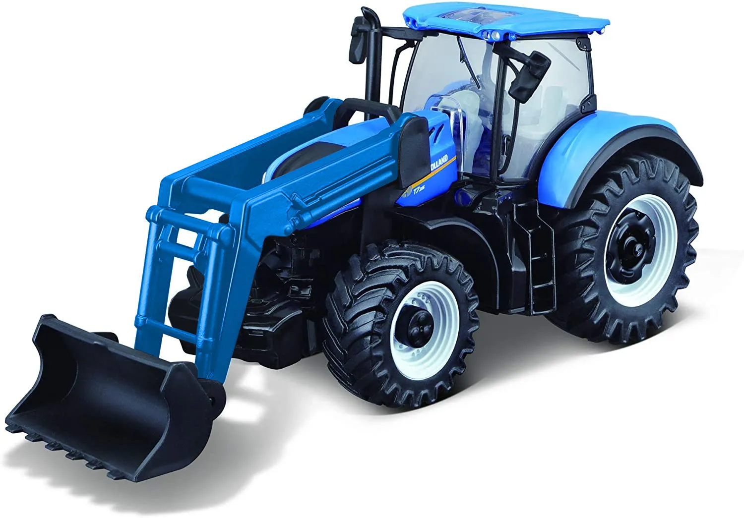 Bburago 18-31632 - Traktor -  New Holland T7.315 mit Frontlader (10cm)