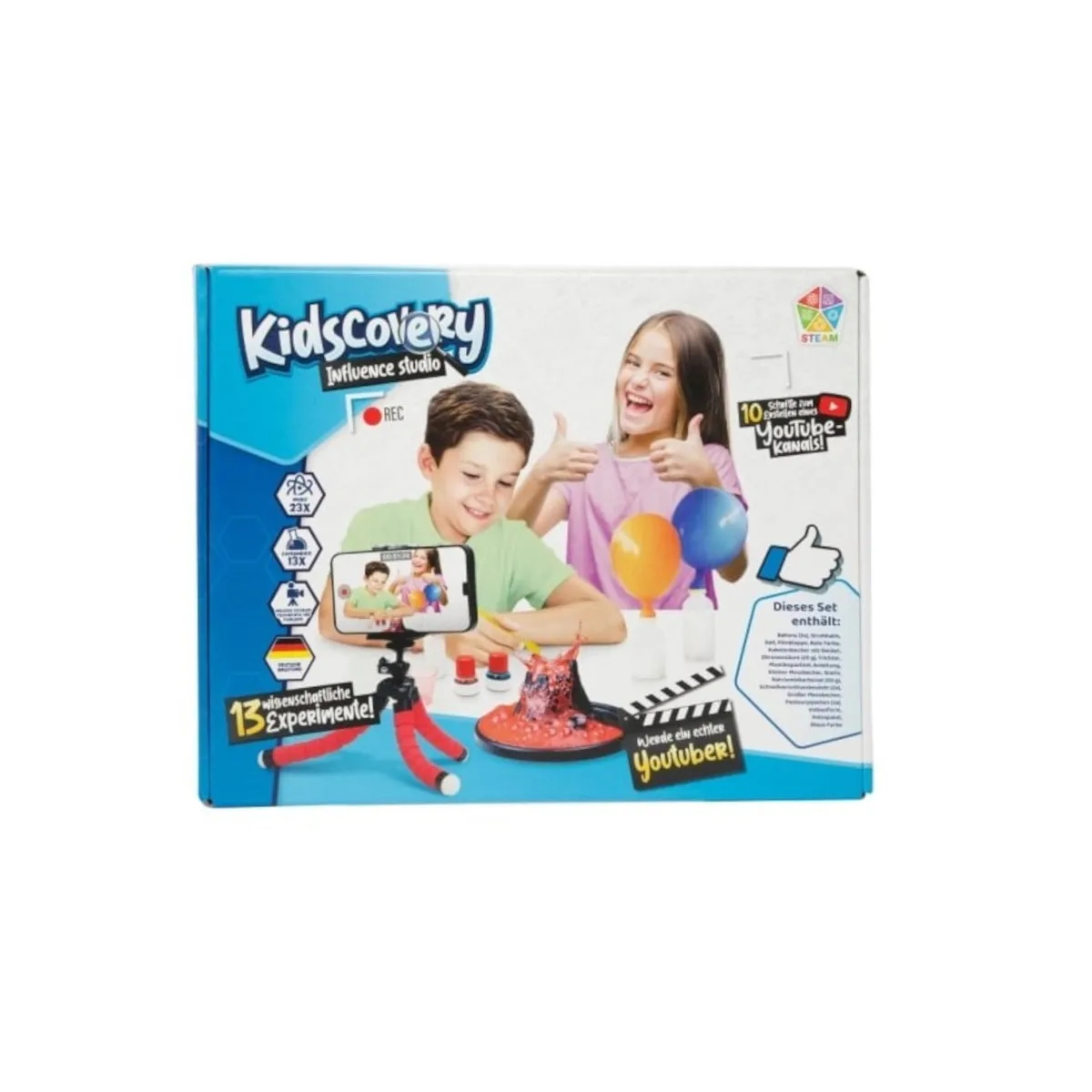 Toi-Toys 38319A_DE - KIDSCOVERY Experiment -Influence Studio- Set XL(DE