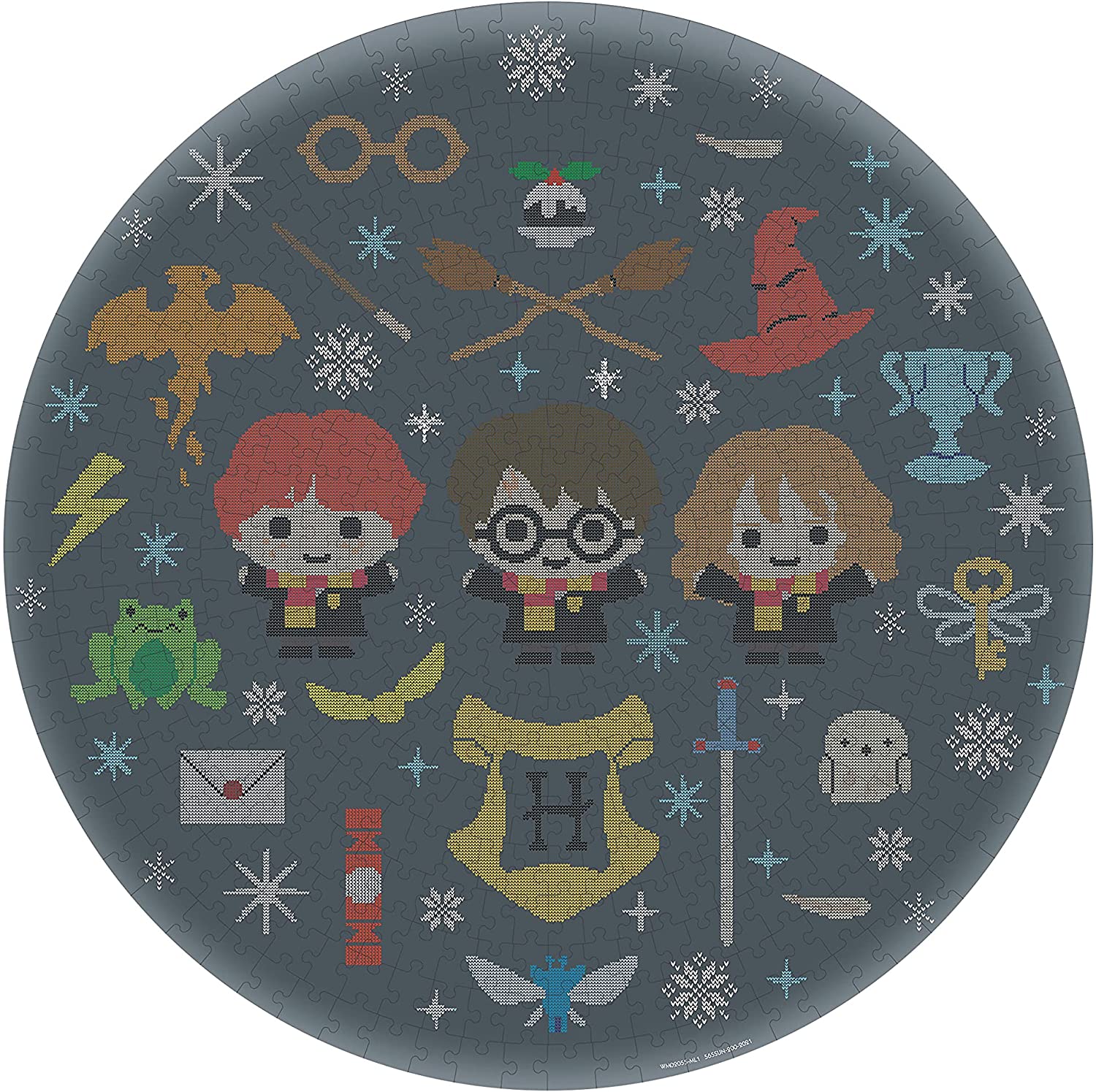 Harry Potter - Puzzle - Christmas at Hogwarts (500 Teile)