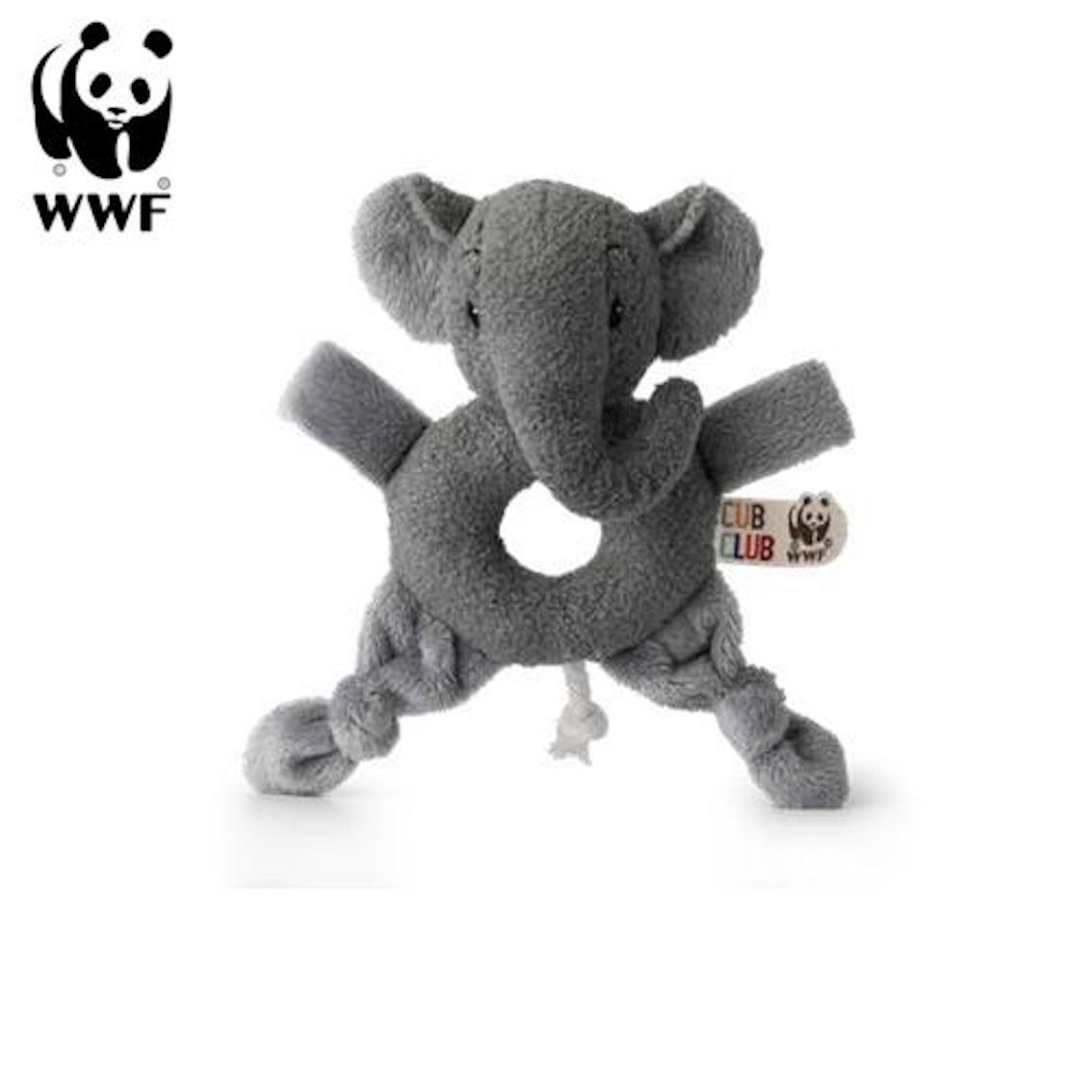 Cub Club - Greifring Ebu der Elefant (grau, 15cm)