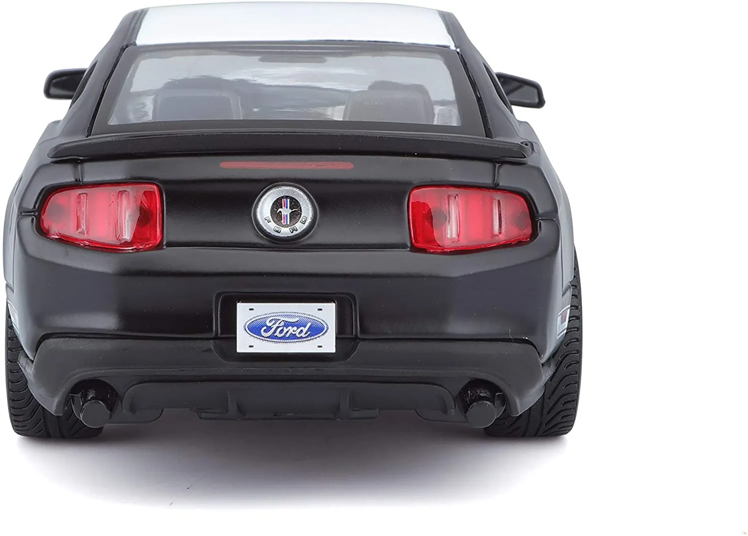 Maisto 31269 - Modellauto - Ford Mustang Boss 302 (mattschwarz, Maßstab 1:24)