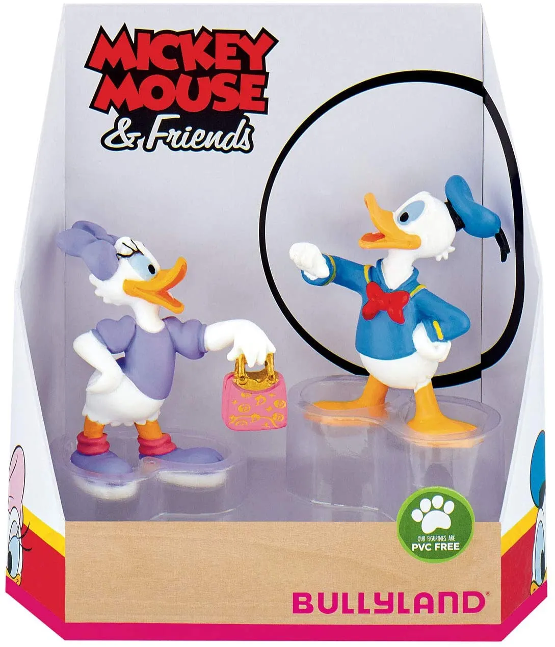"Micky & Friends" Figuren 7cm 4er Set (Daisy, Donald, Goofy, Pluto)